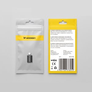 Adapter USB Wozinsky WALA-01 USB-A - Lightning Czarny  (5907769378959) 9