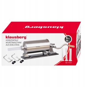 Klausberg Nadziewarka do kiełbas 5.0kg pozioma KLAUSBERG KB-7929 3