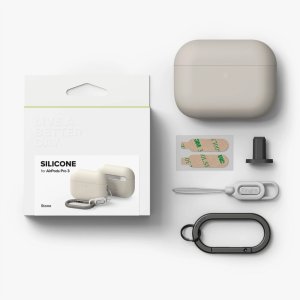 Ringke Etui Ringke Silicone Apple AirPods Pro 3 Stone 5