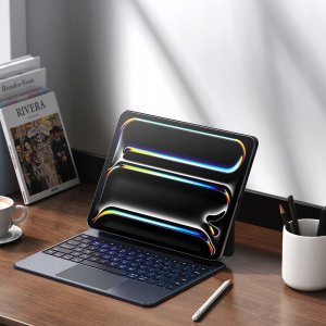 Etui z klawiaturą Dux Ducis MK series do Apple iPad Pro 13" 2024 czarne 3