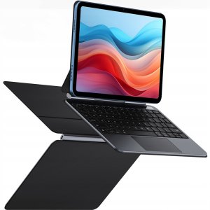 Etui z klawiaturą Dux Ducis MK series do Apple iPad 10.9" 2022 / 11" 2025 czarne 2