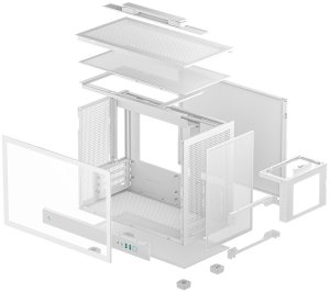 Obudowa Deepcool CH160 Plus biała (R-CH160-WHNGM0-G) 9