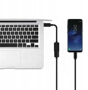 Adapter USB ATL USB-A - USB-C Czarny 3