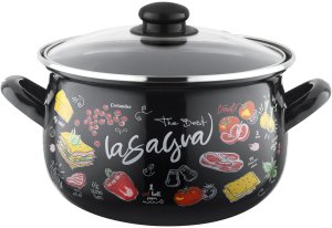 Zestaw garnków emaliowanych Emalia Polska Pleszew Lasagna 2