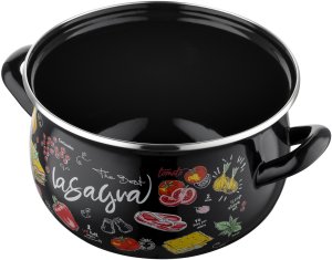 Zestaw garnków emaliowanych Emalia Polska Pleszew Lasagna 3