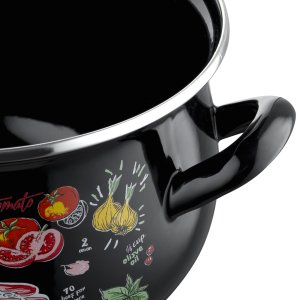 Zestaw garnków emaliowanych Emalia Polska Pleszew Lasagna 4