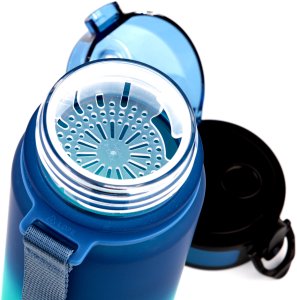 Meteor Bidon sportowy Meteor 350 ml niebieski/turkusowy 3