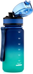 Meteor Bidon sportowy Meteor 350 ml niebieski/turkusowy 4
