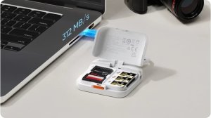 Insta360 Pokrowiec i czytnik kart pamięci 2-in-1 Card Reader + Case 7