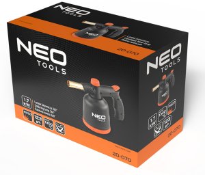 Neo Tools Lampa lutownicza gazowa na naboje 190 g, zapłon piezo, 360 stopni, do pracy w każdej pozycji 7