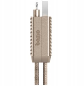 Energea Kabel Bazic GoCharge Alucable 4w1 (USB-A/USB-C - USB-C/Lightning) 15cm 60W 3A PD Fast Charge złoty 4