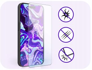 Hello Case 3-PAK Szkło Hartowane do Apple iPhone 17 Air (szybka 9H, płaskie, ochronne) 3