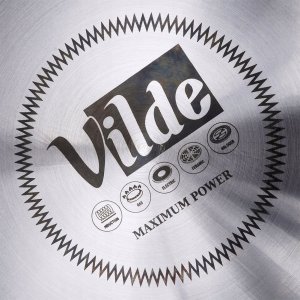 Czajnik na Gaz Indukcja z Gwizdkiem Termometrem Stalowy Czarny VILDE 3 l 14