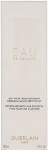GUERLAIN PURE RADIANCE CLEANSER - EAU DE BEAUTE REFRESHING MICELLAR SOLUTION 200ML 3