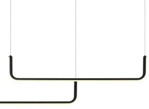 Lampa wisząca podwójna Malawi LP-1015/2P basic Light Prestige LED 20W 3000-6000K czarna 2