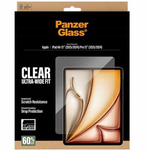 PanzerGlass Szkło hartowane Ultra-Wide Fit do iPad Air 13" (2025/2024) / Pro 13" (2025/2024) 5