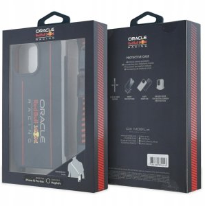 Red Bull RBHMP16X24SISOLRV iPhone 16 Pro Max 6.9" hardcase Silicone Strap and Vertical Logo MagSafe granatowy 7