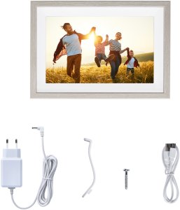 Ramka cyfrowa Rollei 108 cyfrowa ramka na zdjęcia Biały 25,6 cm (10.1") Ekran dotykowy Wi-Fi 4