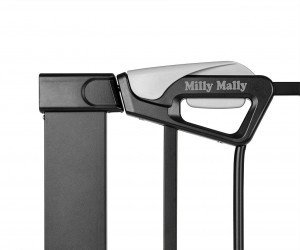 Milly Mally Bramka zabezpieczająca Barierka na schody Guardy 83 Black 3