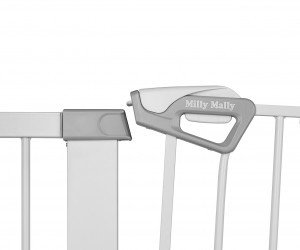 Milly Mally Bramka zabezpieczająca Barierka na schody Guardy 83 White 5