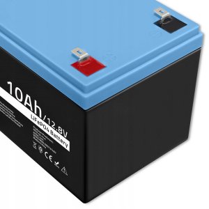 Qoltec Akumulator LiFePO4 Litowo-Żelazowo-Fosforanowy | 12.8V | 10Ah | 128Wh | BMS 3