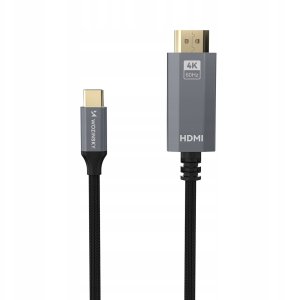 Kabel Wozinsky WCCH-01 USB-C - HDMI 4K 60Hz 1,8m - czarny 7
