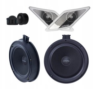 GŁOŚNIK SAM. ALPINE SPC-108T6 200MM ZESTAW VW T6 11