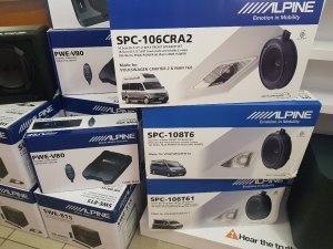 GŁOŚNIK SAM. ALPINE SPC-108T6 200MM ZESTAW VW T6 13