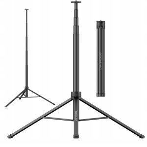 Statyw Foto Video Studyjny VLOG 155 cm 1/4'' do Aparatu Kamery Lamp / Aochuan / AT-01 2