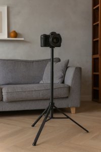 Statyw Foto Video Studyjny VLOG 155 cm 1/4'' do Aparatu Kamery Lamp / Aochuan / AT-01 3