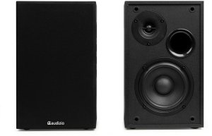 Głośniki komputerowe Audizio Zestaw aktywnych głośników półkowych KS02 80W BT czarne one size 5