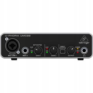 Behringer U-Phoria UMC22 -aanikortti USB-vaylaan 3