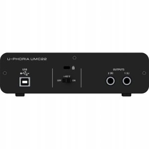 Behringer U-Phoria UMC22 -aanikortti USB-vaylaan 4