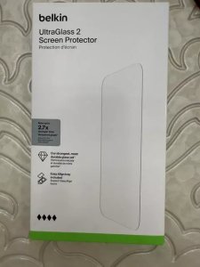 BELKIN TEMPEREDGLASS/DISPLAYSCHUTZ FUER IPHONE 17 PRO 2