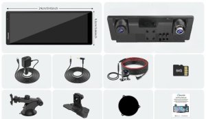 Carpuride W903S Kamery samochodowe Carplay/Android Auto 4K 1080p 2025 3