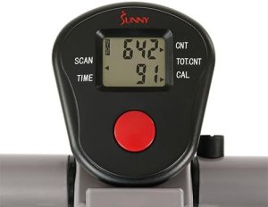 Sunny Health&Fitness Trenażer eliptyczny z monitorem LCD Air Walker SF-E902 3