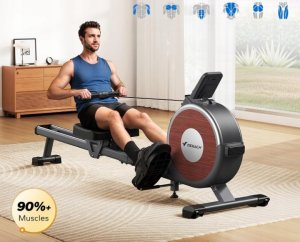 MERACH Q1S MR-R02B7 Wioślarz magnetyczny 16 poziomów oporu cichy nowy 2