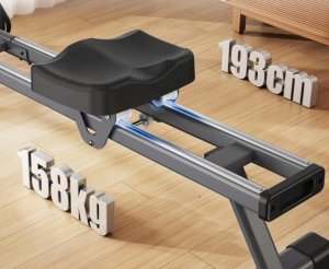 MERACH Q1S MR-R02B7 Wioślarz magnetyczny 16 poziomów oporu cichy nowy 3