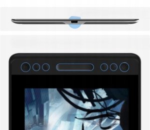 Tablet graficzny HUION Kamvas Pro 12 Tablet graficzny 11,6'' długopis z funkcją przechylania 2