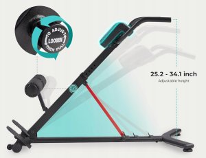 Sunny Health&Fitness SF-BH620062 Rzymskie krzesło z funkcją dipów 4