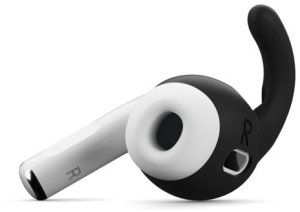 KeyBudz Earbuddyz skirta Airpods Pro Gen 2 - Juodas 2