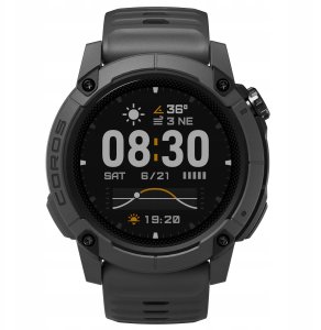 Zegarek sportowy Coros Nomad Czarny  (WNOM-BLK) 2