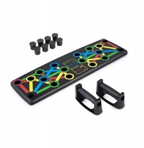 Duża Deska Uchwyty Do Robienia Pompek Platforma Push Up 16W1 Wielofunkcyjna 4