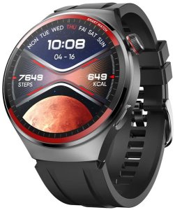 SMARTWATCH ZEGAREK WATCH ROZMOWY MENU POLSKIE PULS MĘSKI OKRĄGŁY SPORT PL MT78 6