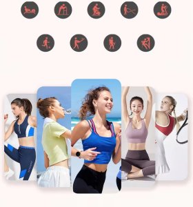 SMARTWATCH ZEGAREK WATCH DAMSKI ROZMOWY MENU POLSKIE PULS OKRĄGŁY SPORT PL Y11 14