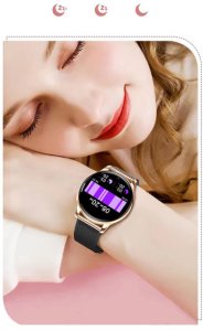 SMARTWATCH ZEGAREK WATCH DAMSKI ROZMOWY MENU POLSKIE PULS OKRĄGŁY SPORT PL Y11 20