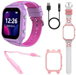 SMARTWATCH DLA DZIECI ZEGAREK DZIECIĘCY GPS 4G LOKALIZATOR NA KARTĘ SIM GRY LT56 14