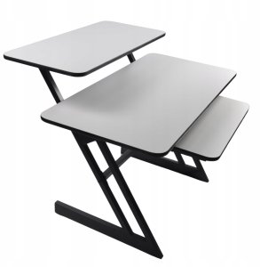 Biurko DNA SD3 Jasnoszare 120 cm x 60 cm 2