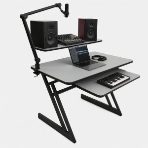 Biurko DNA SD3 Jasnoszare 120 cm x 60 cm 4