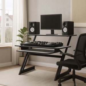 Biurko DNA SD3 Jasnoszare 120 cm x 60 cm 6